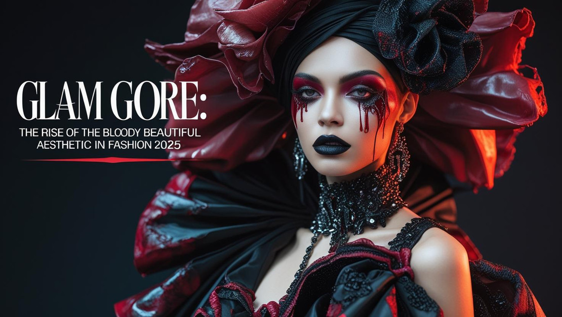Glam Gore: The Rise of the Bloody Beautiful Aesthetic in Fashion 2025