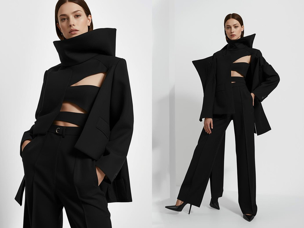 Architectural Cutouts Push High-Fashion Boundaries