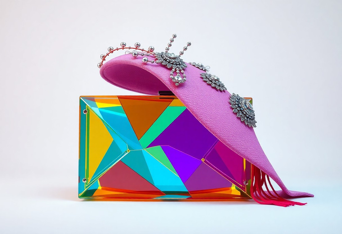 Avant-Garde Accessories - Sculptural Clutches and Unconventional Hats