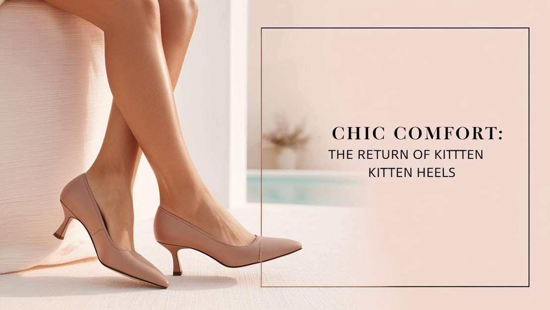 Chic Comfort: The Return of Kitten Heels 