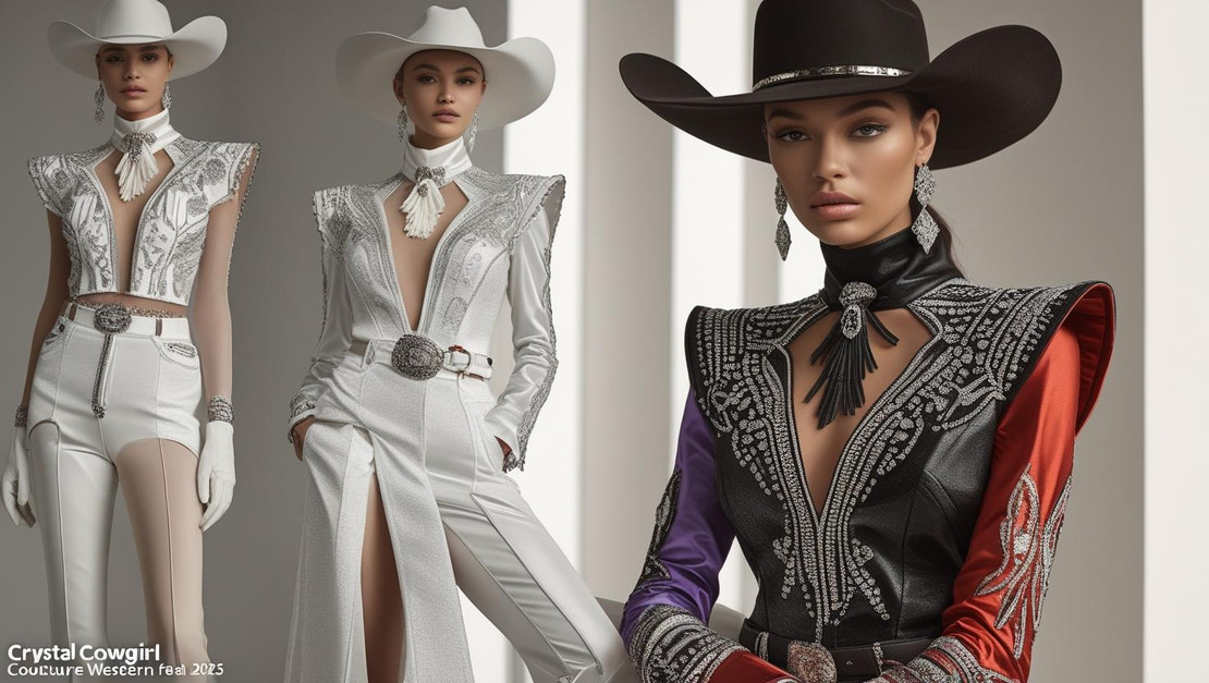  Crystal Cowgirl: How Westernwear Got the High-Fashion Treatment in Fall 2025
