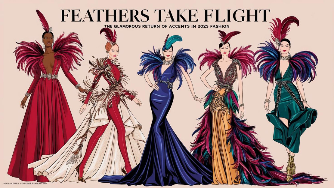 Feathers Take Flight: The Glamorous Return of Plume Accents in 2025 Fashion Feathers Take Flight: The Glamorous Return of Plume Accents in 2025 Fashion