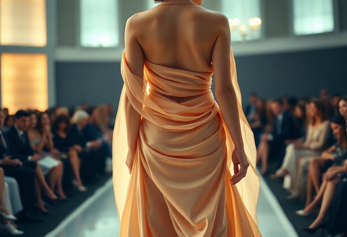 Fluid Glamour – The Return of Draped Silhouettes