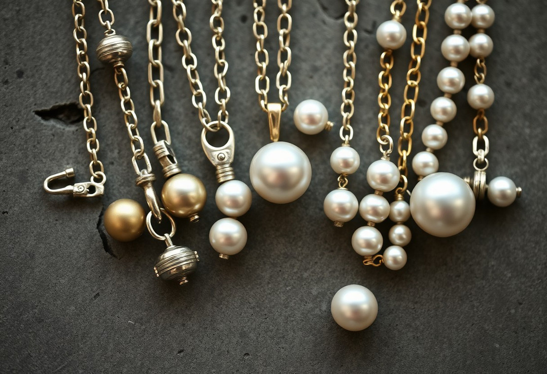 Industrial Pearls - The Hard-Edged Revival of a Classic Accessory Industrial Pearls - The Hard-Edged Revival of a Classic Accessory