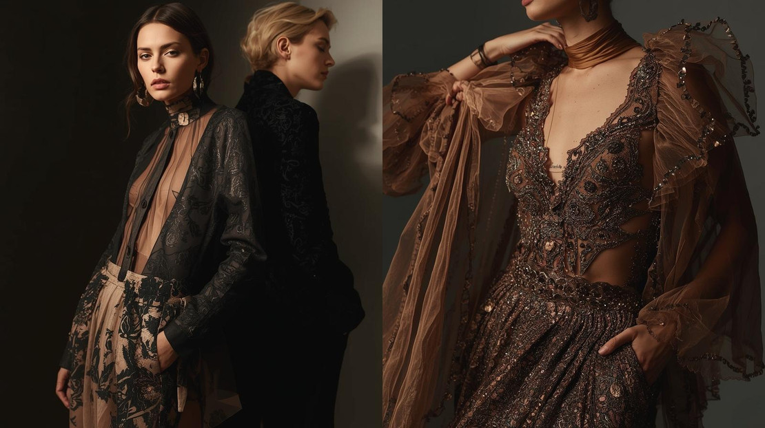 Opulent Sheers - The Rise of Transparent Layers in High Fashion