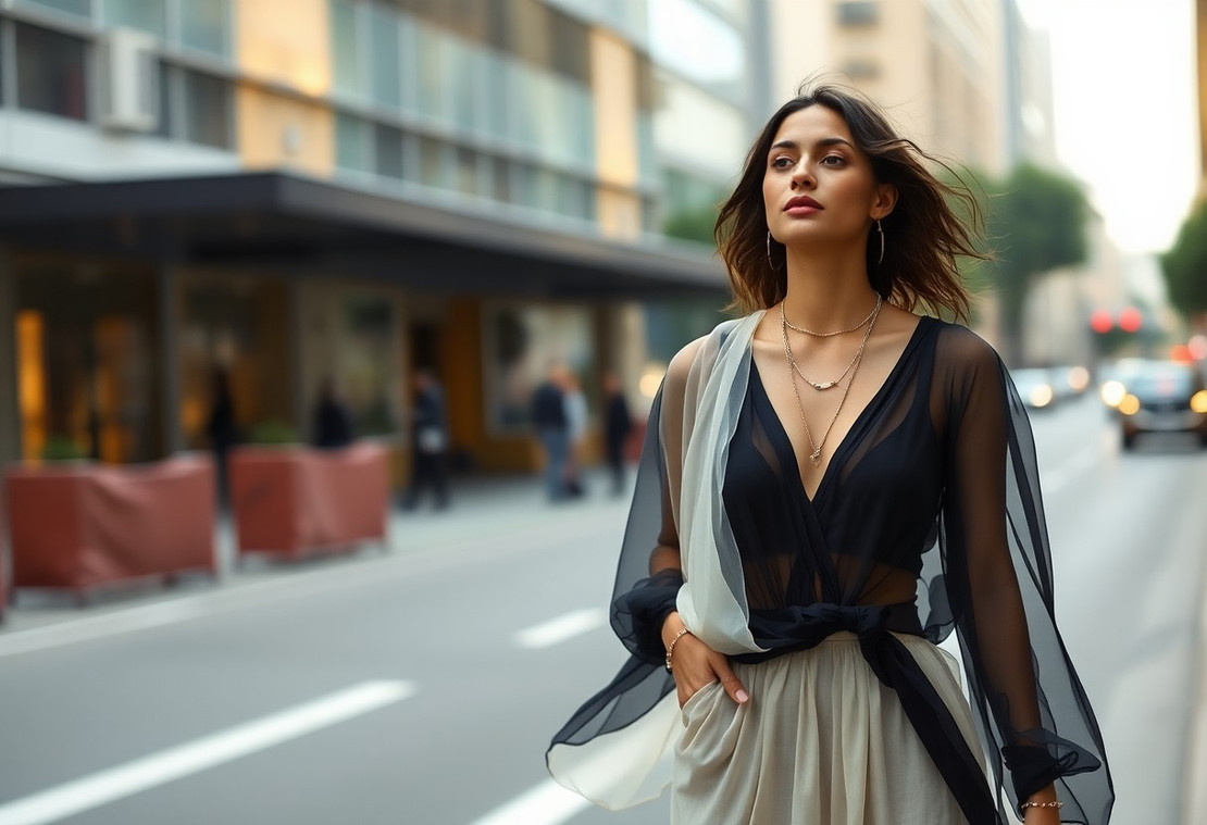 Sheer Layering Moves from Runway to Real-Life Styling