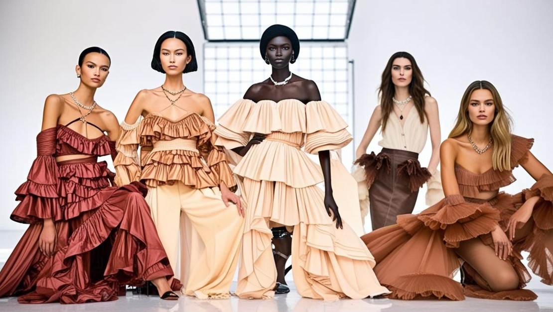 The Chloé-fication of Fashion: Ruffles and Boho-Indie Sleaze Fusion