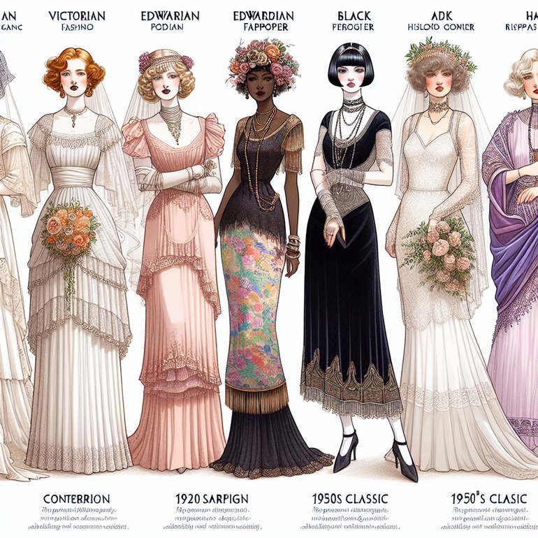 The History of Bridal Fashion and the Grrly Grrls Influence