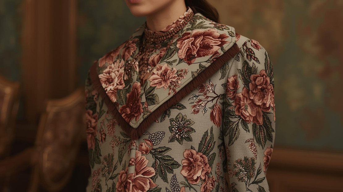 The Nostalgic “Granny Print” Revival Brings Vintage Florals and Jacquards Back