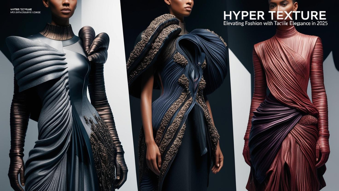 Hyper Texture: Elevating Fashion with Tactile Elegance in 2025