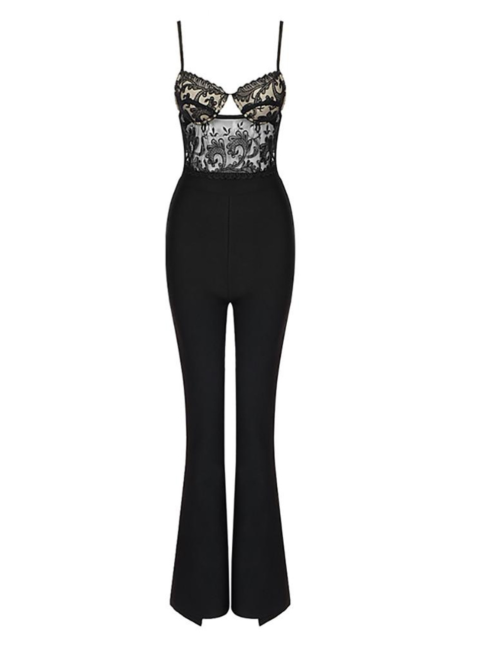 Eternal Elegance Lace Jumpsuit - Grrly Grrls