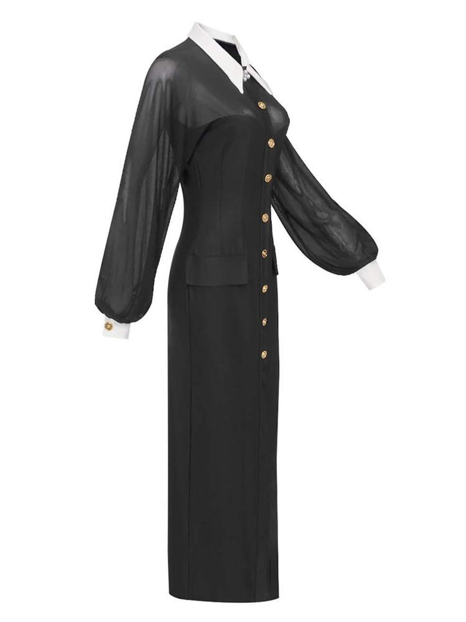 ワンピース audire Shirring shirt dress(Navy) Shirring shirt dress(Navy) – Audire