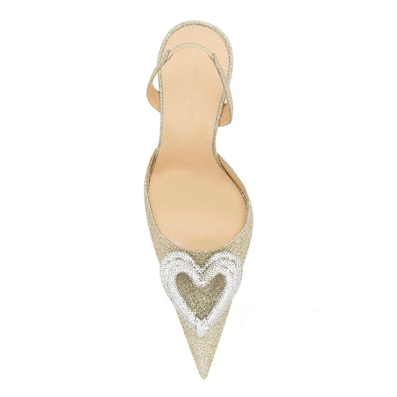 新品 Ameri HEART MOTIF POINTED TOE PUMPS S Ameri HEART MOTIF POINTED TOE PUMPS