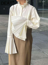 Whispered Pleats Turtleneck Blouse Whispered Pleats Turtleneck Blouse