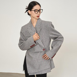  Shadowline Asymmetrical Blazer  