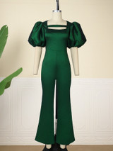 Velvet Bloom Empire Jumpsuit