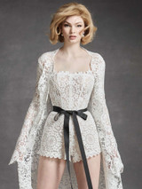 Midnight Temptation Lace Romper (Romper Only)