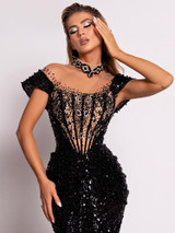 Obsidian Muse Gown