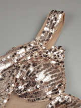 Golden Siren Sequin Gown 