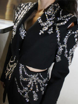 Grrly Grrls Crystal Slash Blazer
Grrly Grrls Crystal Slash Blazer