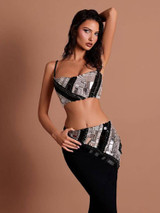 Grrly Grrls Noir Eclipse Gown Set  