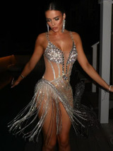 Grrly Grrls Champagne Blaze Mini Dress  