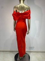 Scarlet Lustre Dress