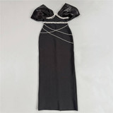 Grrly Grrls Midnight Cascade Gown  