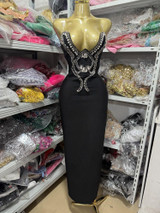 Grrly Grrls Obsidian Crown Gown  