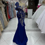 Grrly Grrls Midnight Sapphire Gown by Grrly Grrls 