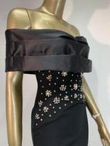 Grrly Grrls Onyx Ripple Gown 