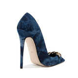 Indigo Chainpoint Heels