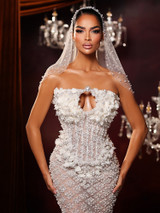 Linked Silhouette Gown