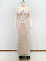 Linked Silhouette Gown