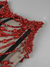 Grrly Grrls Infra-Red Corset Mini Dress 