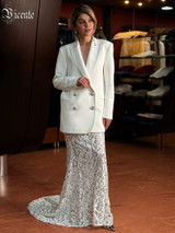 Satin Dreams Blazer Set