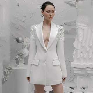  Metropole Single-Breasted Blazer – 