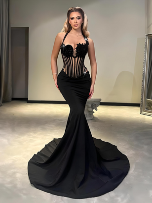 Nocturne Bloom Gown