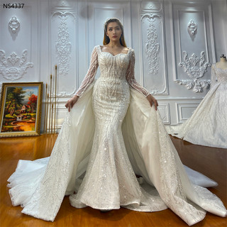 NS4337 Hot Sale Two In One Wedding Dress Mermaid NS4337 Hot Sale Two In One Wedding Dress Mermaid