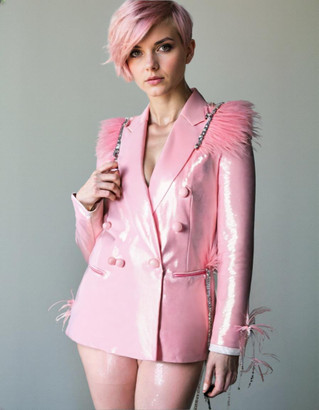 Grrly Grrls Opaline Plumage Coat 