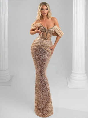 Grrly Grrls Golden Solstice Gown 
