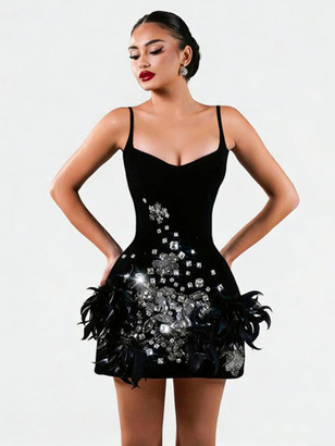 Biolume Bandage Mini Dress