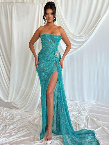  Seraphina Strapless A-Line Gown  