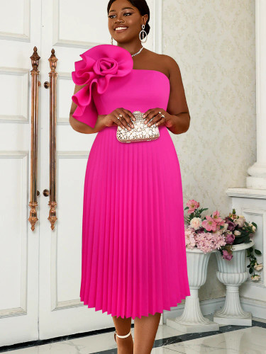 Rose Voltage Dress — Plus Size 