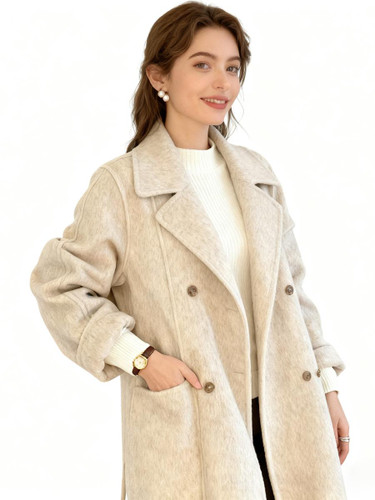 Grrly Grrls Structured Haze Coat  