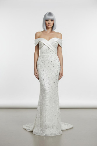 Grrly Grrls Moonlit Pearl Gown by Grrly Grrls 