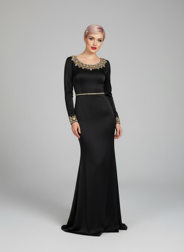 Grrly Grrls Sculpted Shadow Gown 