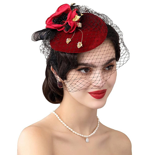 Chic Vintage Flower Fascinator