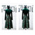 Velvet Patchwork Jacquard Midi Dress