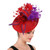 Sinamay Feather Fascinator Hat